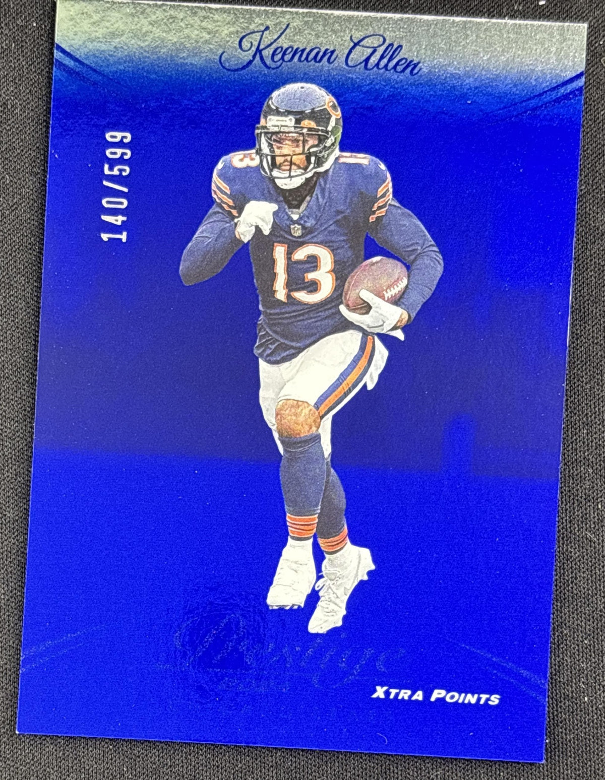 Keenan Allen 2024 Panini Prestige Blue Xtra Points /599 Bears