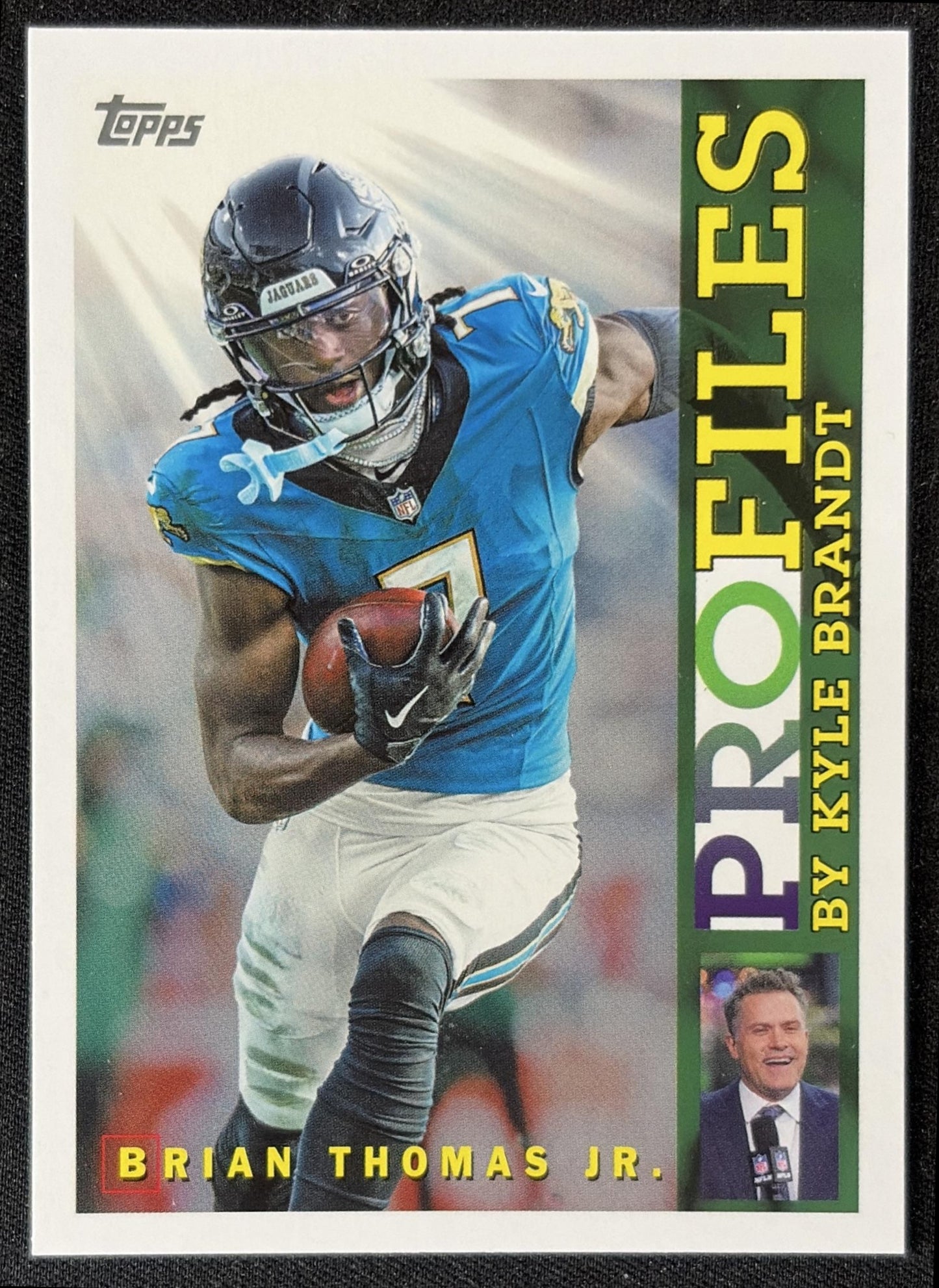 Brian Thomas Jr. 2026 Topps Profiles Jaguars front