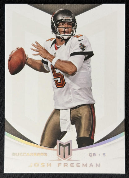 Josh Freeman 2013 Panini Momentum Platinum /49 Buccaneers front