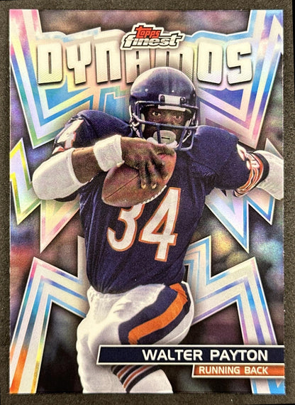 Walter Payton 2024 Topps Finest Dynamos Bears