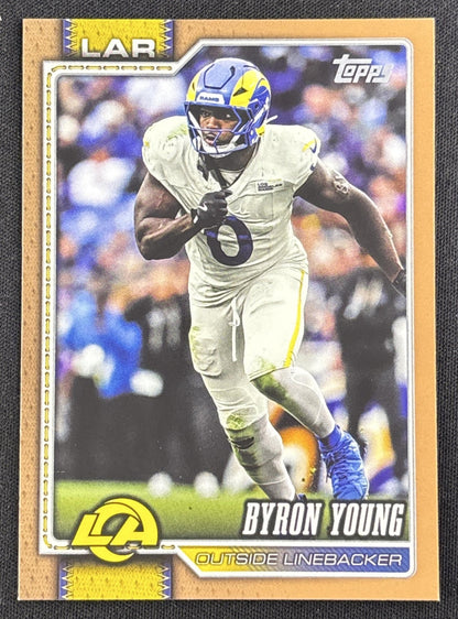 Byron Young 2026 Topps Gold /2026 Rams