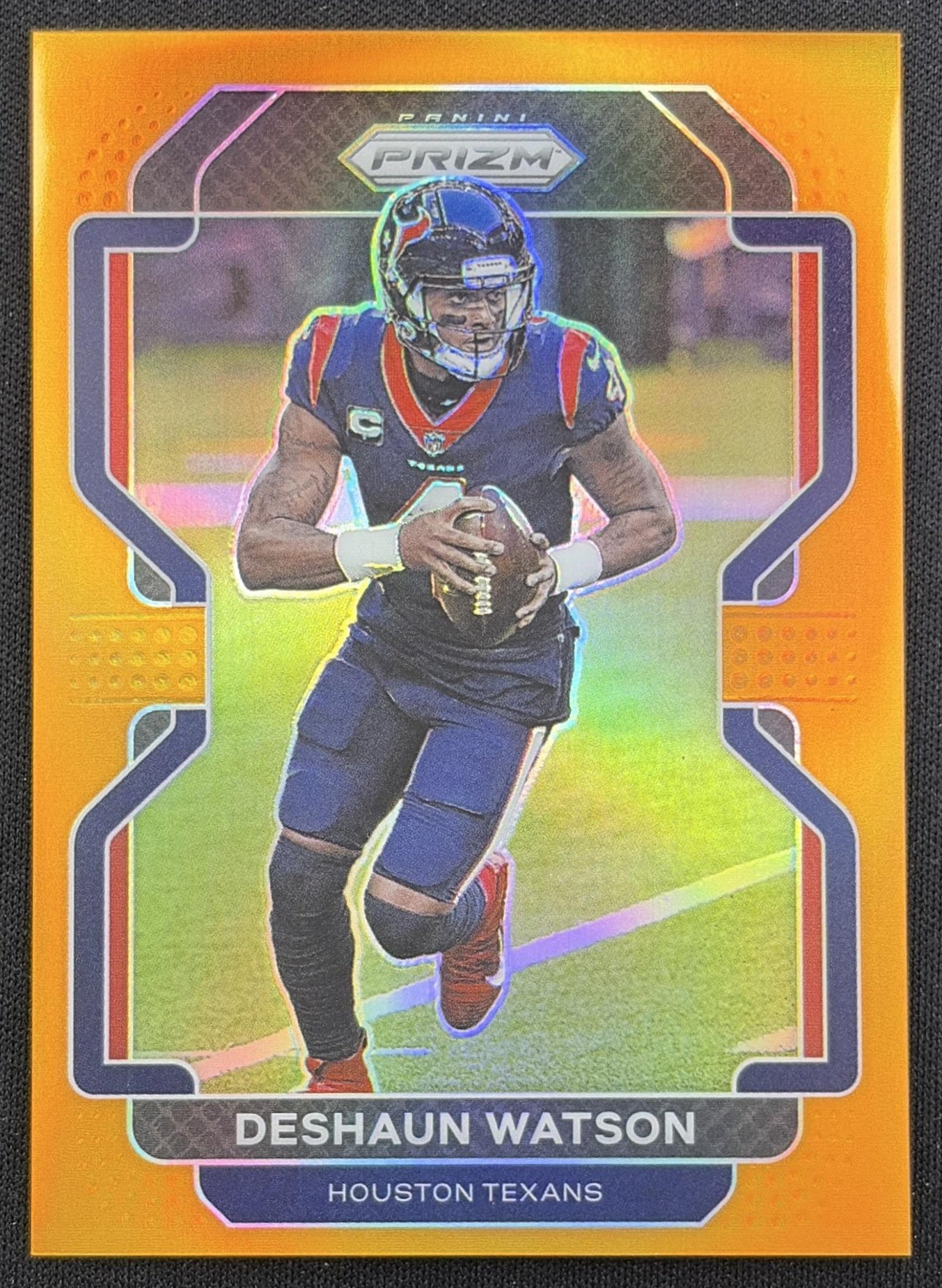 Deshaun Watson 2021 Panini Prizm Orange /249 Texans
