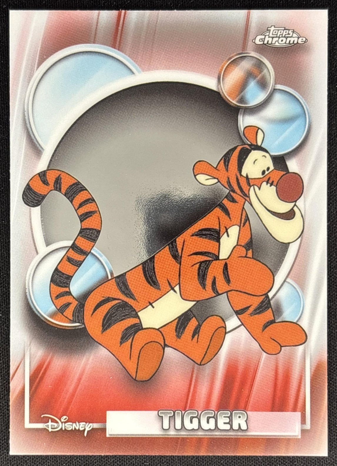 Tigger 2026 Topps Chrome Disney front
