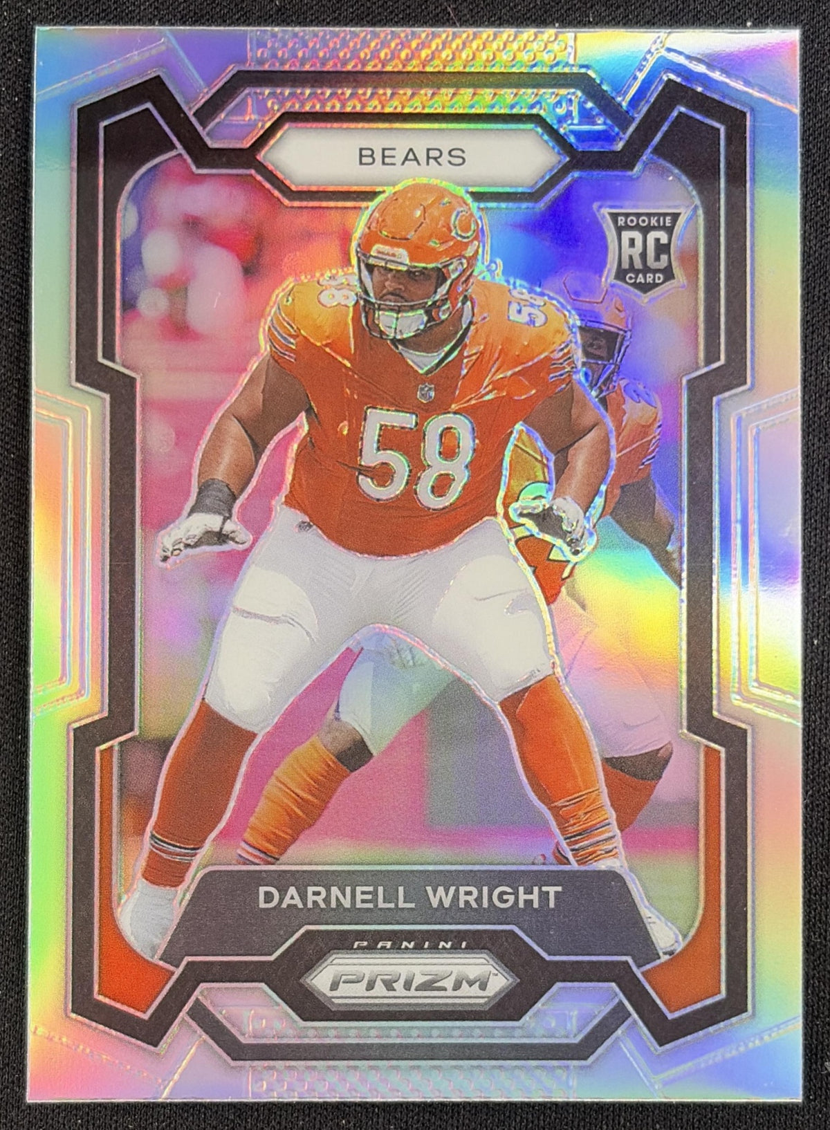 Darnell Wright 2023 Panini Prizm Silver Bears Sports Trading Card