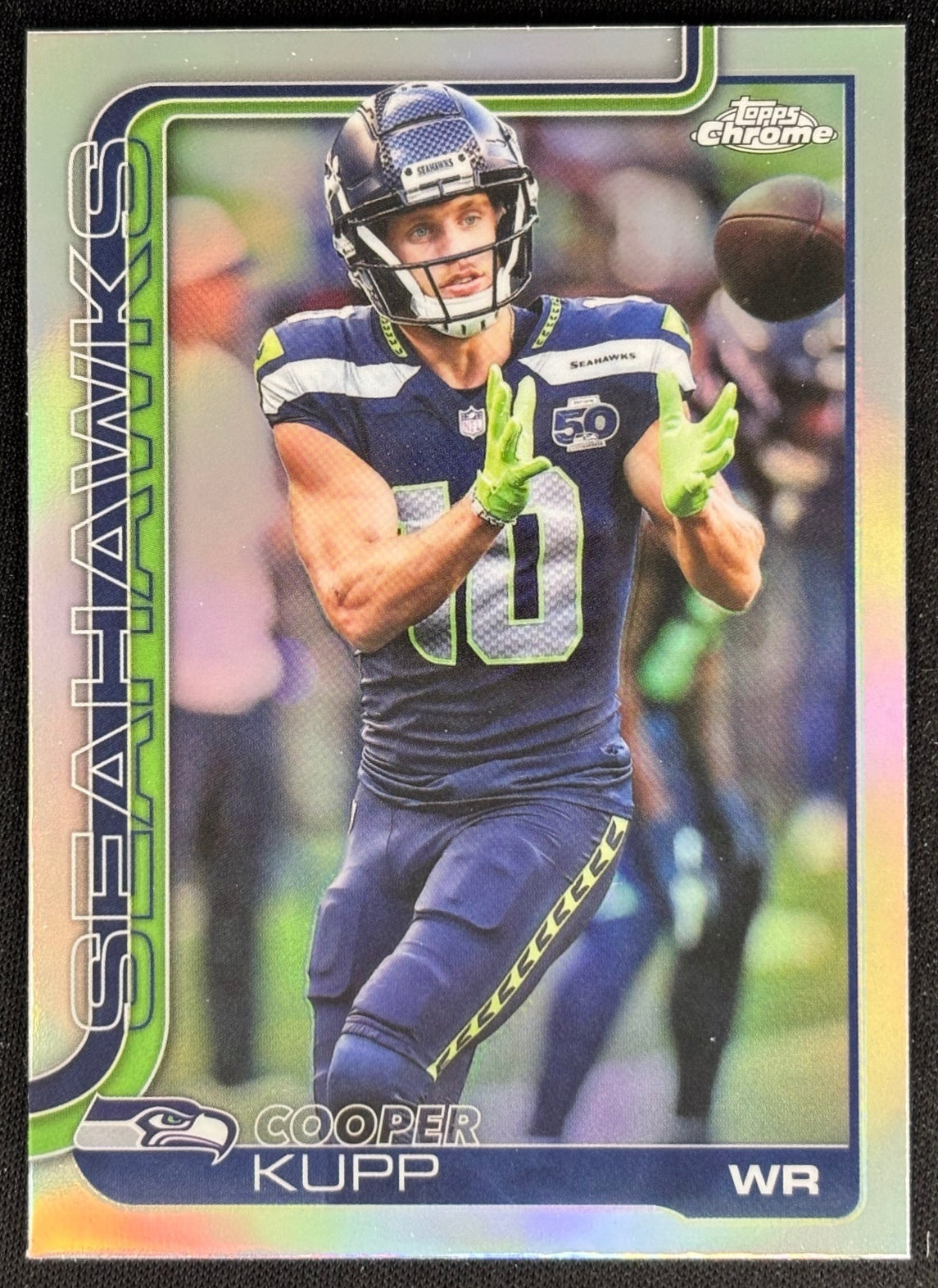 Cooper Kupp 2025 Topps Chrome Refractor Seahawks Default Title Football