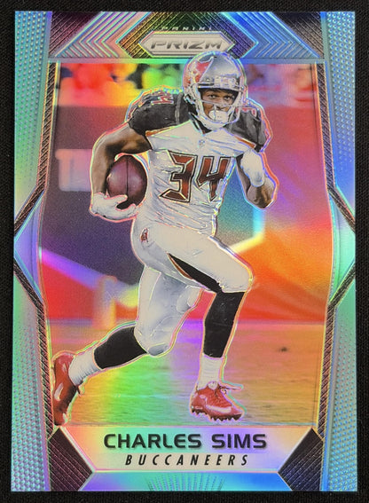 Charles Sims 2017 Panini Prizm Light Blue /199 Buccaneers Tampa Bay Buccaneers Sports Trading Card