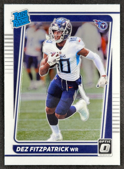 Dez Fitzpatrick 2021 Donruss Optic Rated Rookie Titans Default Title Football