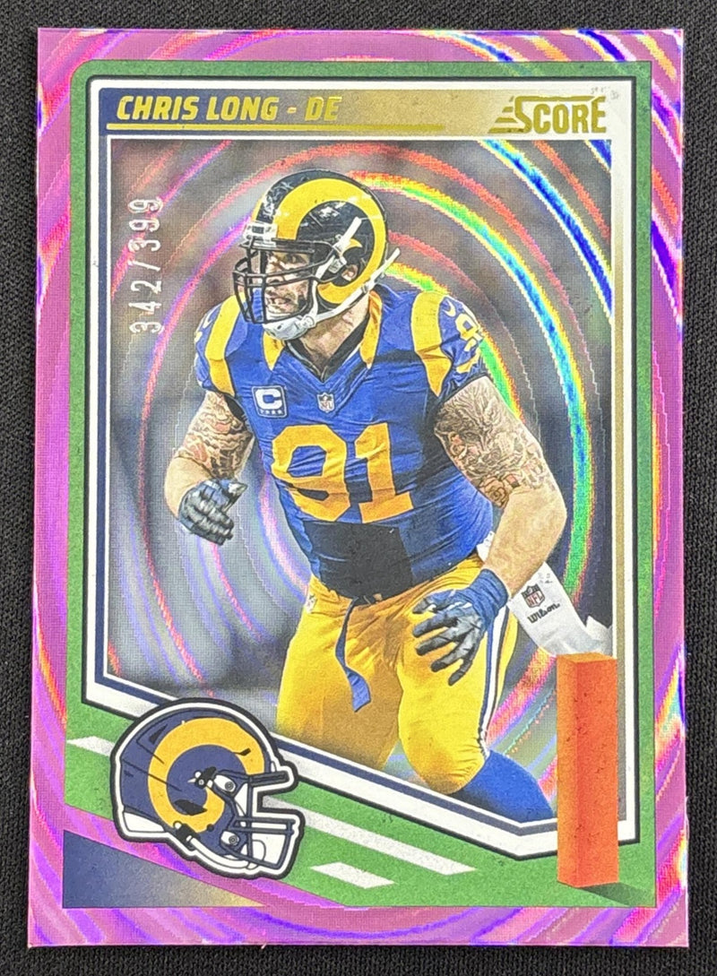 Chris Long 2025 Panini Score Ellipse /399 Rams