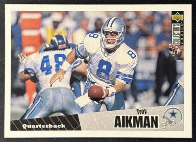 Troy Aikman Upper Deck Collectors CHoice Cowboys Sports Trading Card