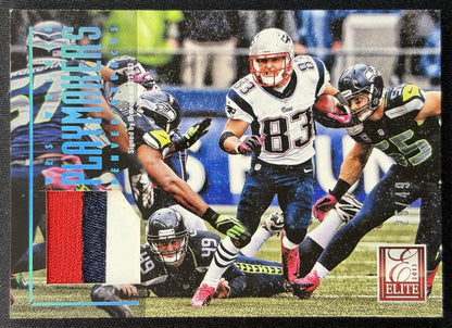 Wes Welker 2013 Panini Elite Playmakers /49 Broncos front