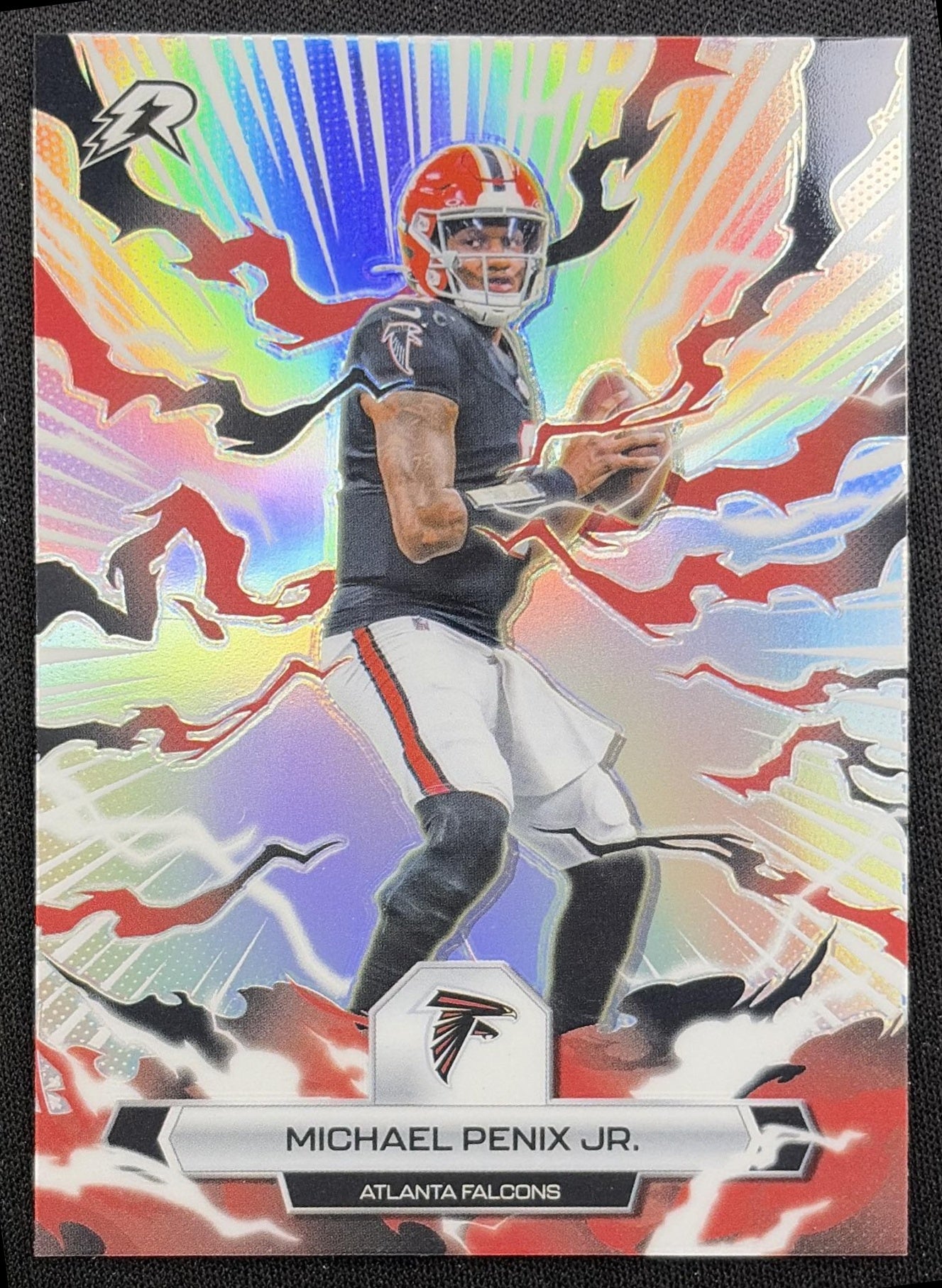 Michael Penix Jr. 2025 Topps Resurgence Refractor Falcons