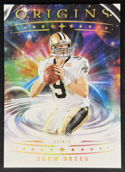 Drew Brees 2025 Panini Origins Saints front