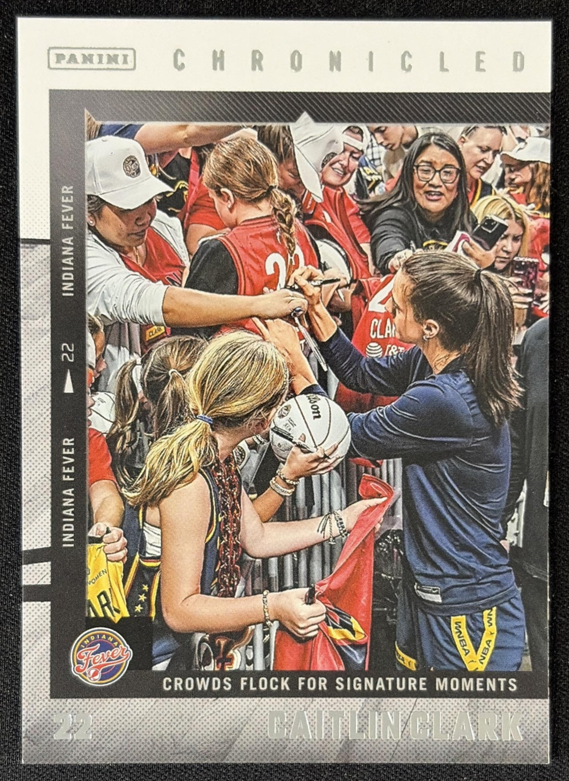 Caitlin Clark 2025 Panini Chronicled Life Style Fever 59 Sports Trading Card