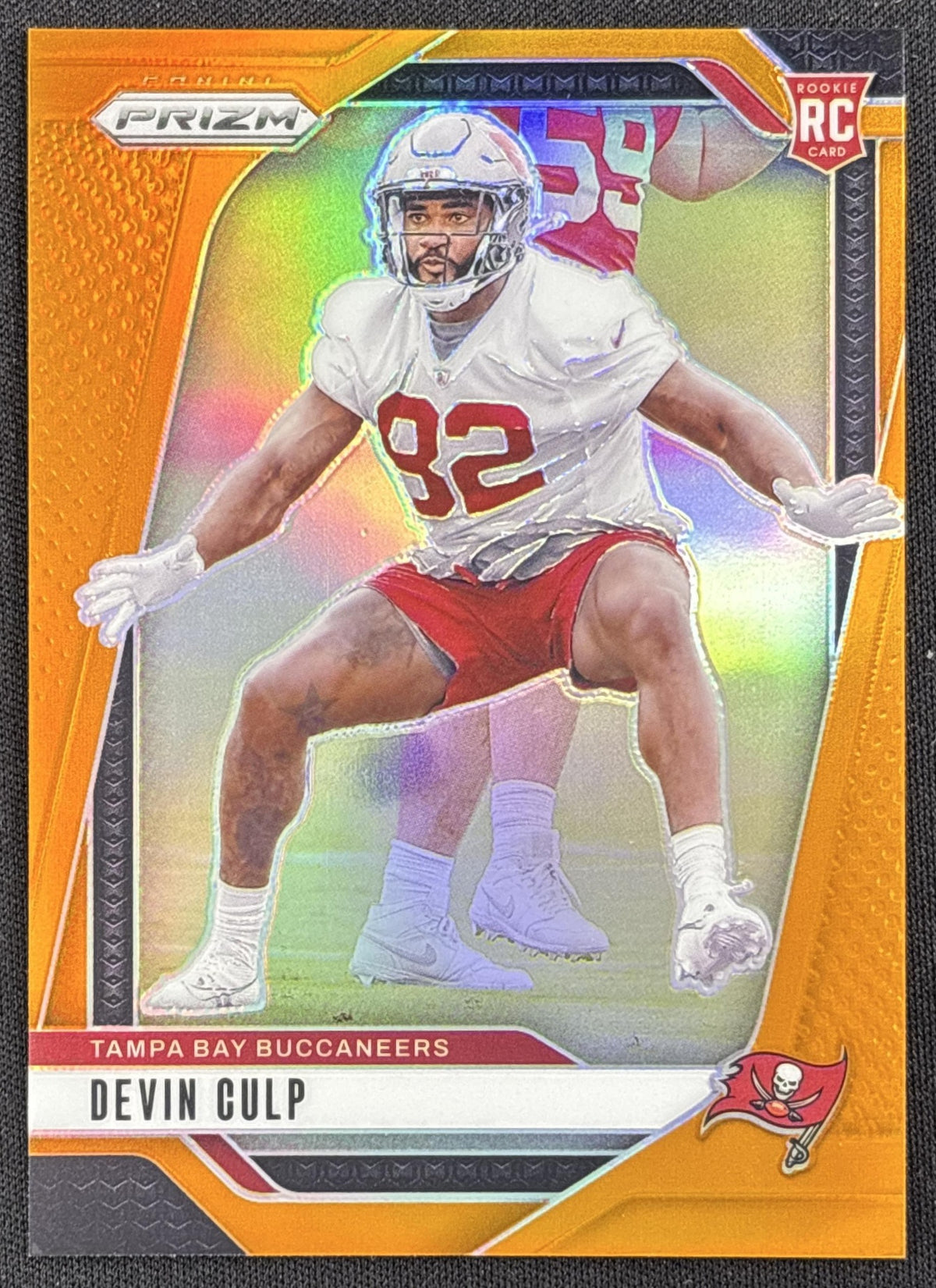 Devin Culp 2024 Panini Prizm Orange /249 Buccaneers