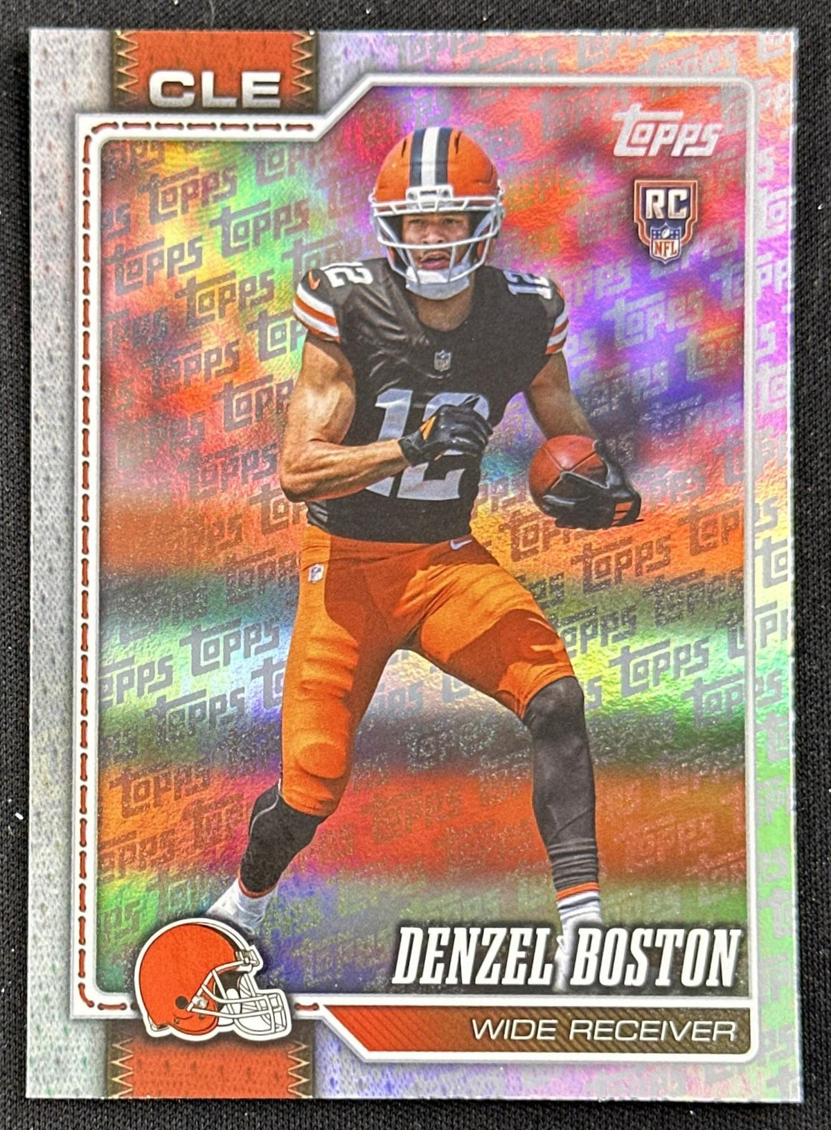 Denzel Boston 2026 Topps Flagship Fanatics Foil Browns