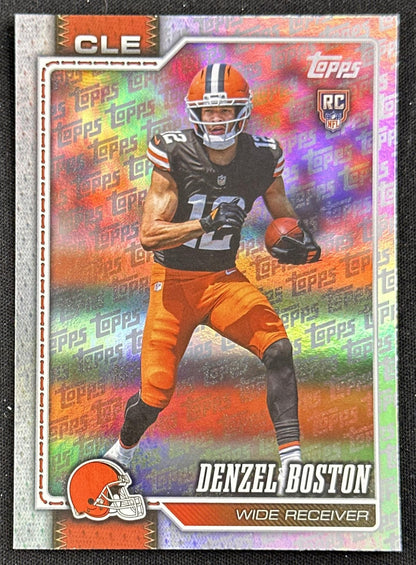 Denzel Boston 2026 Topps Flagship Fanatics Foil Browns