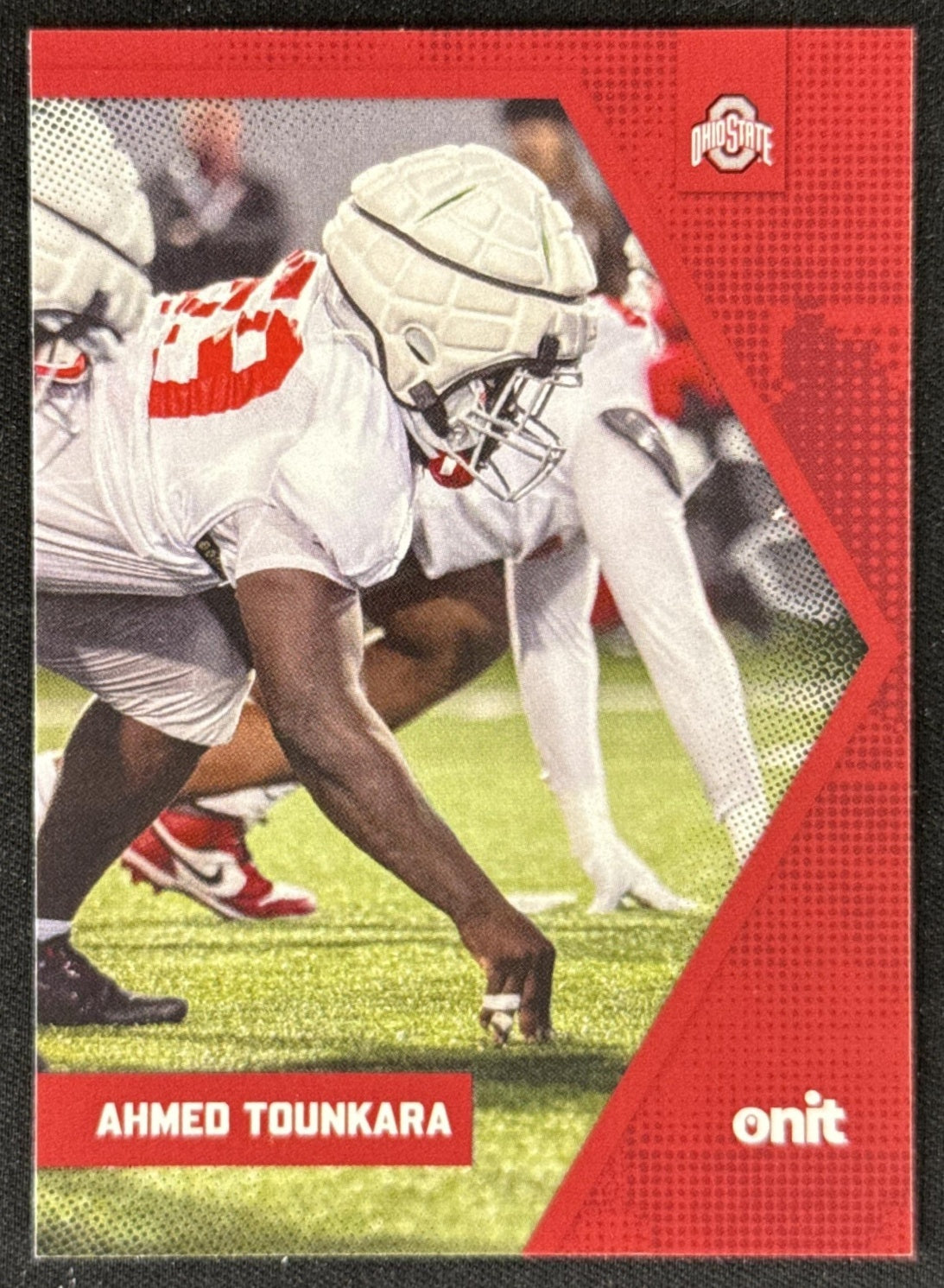 Ahmed Tounkara 2025 ONIT Athlete Ohio State Buckeyes Sports Trading Card