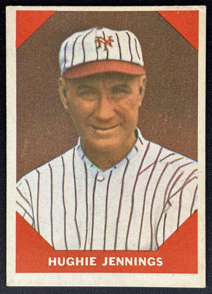 Hughie Jennings 1960 Fleer Baseball Greats Red Sox front