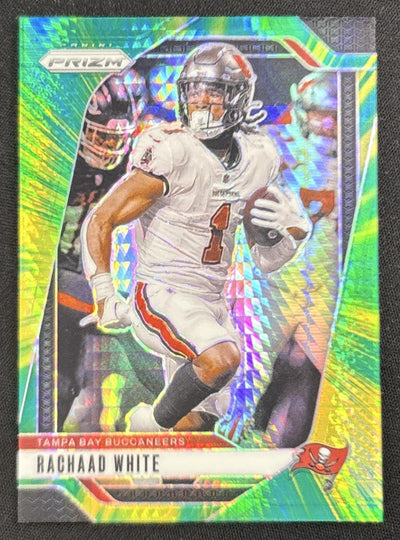 Rachaad White 2024 Panini Prizm Hyper /180 Buccaneers Sports Trading Card