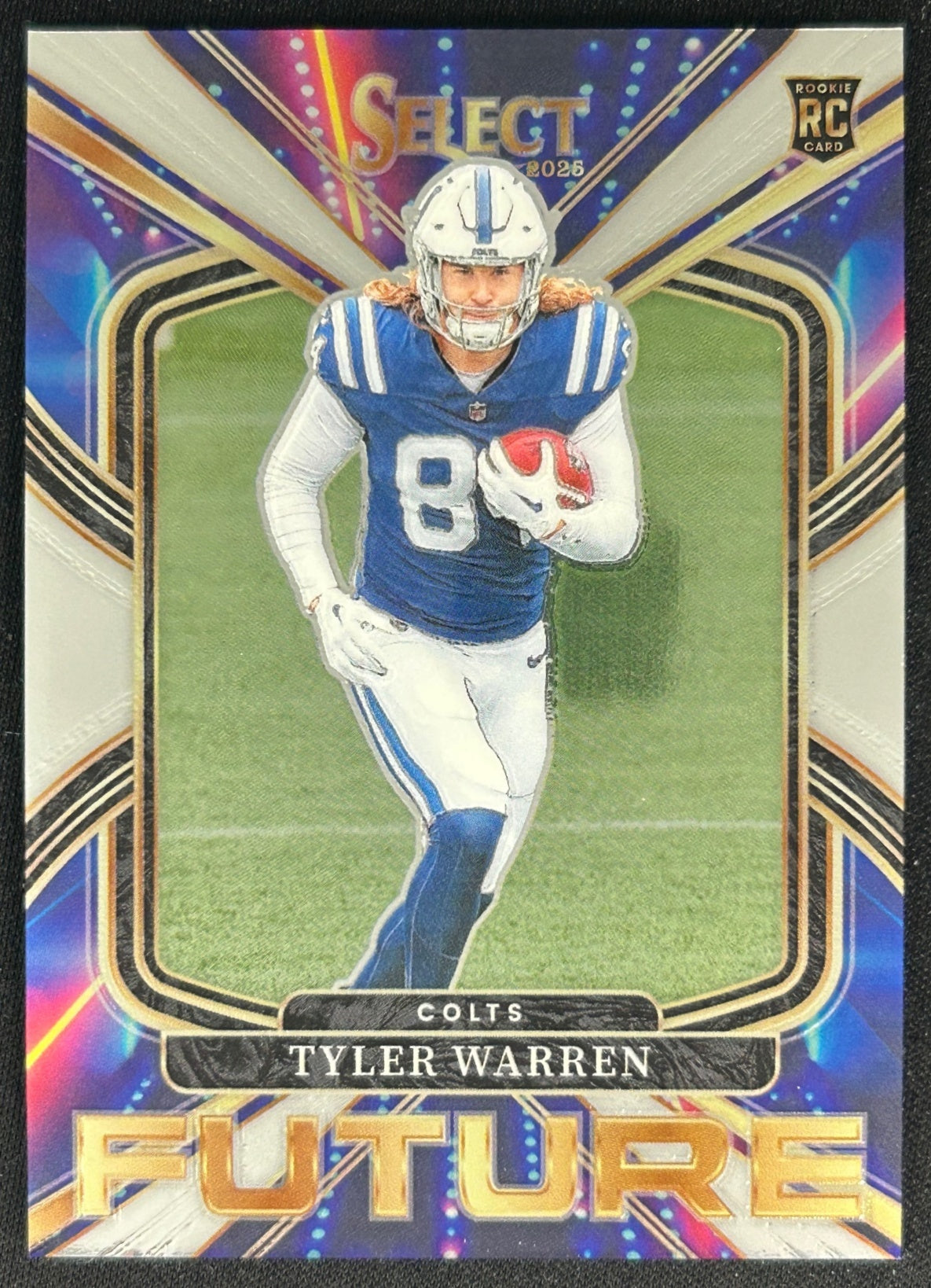 Tyler Warren 2025 Panini Select Future Colts Sports Trading Cards