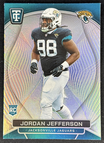 Jordan Jefferson 2024 Panini Totally Certified Rookies Mirror Jaguars Jordan Jefferson 2024 Panini Totally Certified Rookies Mirror Jaguars Sports Trading Cards