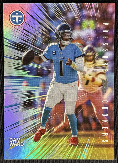 Cam Ward 2026 Topps Pressure Cookers Titans