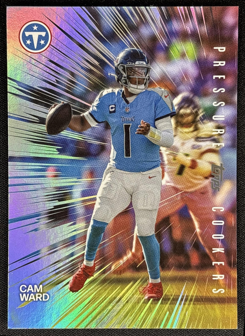 Cam Ward 2026 Topps Flagship Pressure Cookers Titans