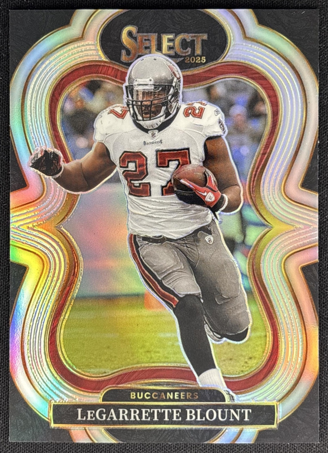 LeGarrette Blount 2025 Panini Select Suite Level Silver Prizm Buccaneers front