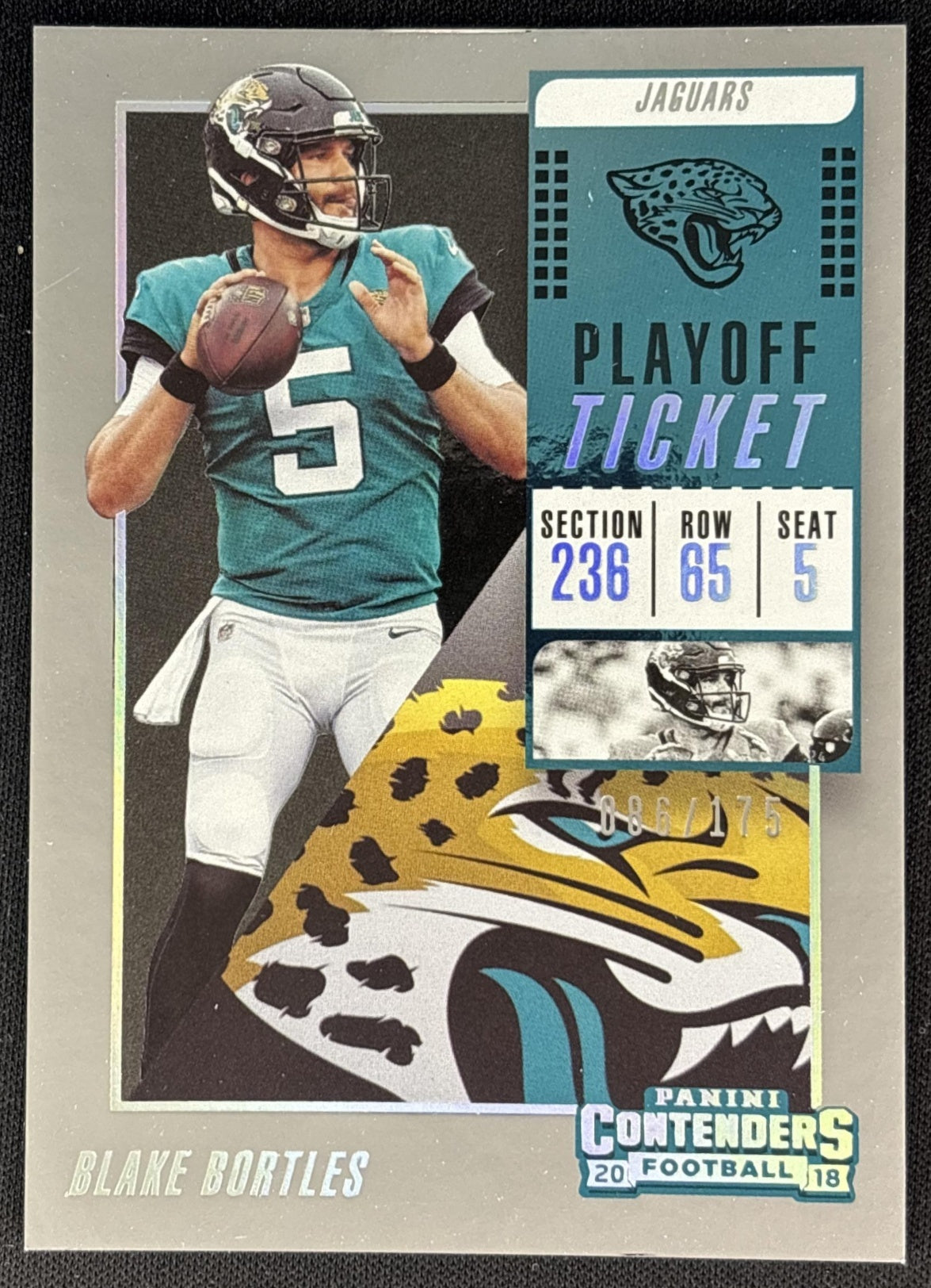 Blake Bortles 2018 Panini Contenders Playoff Ticket /175 Sports Trading Cards