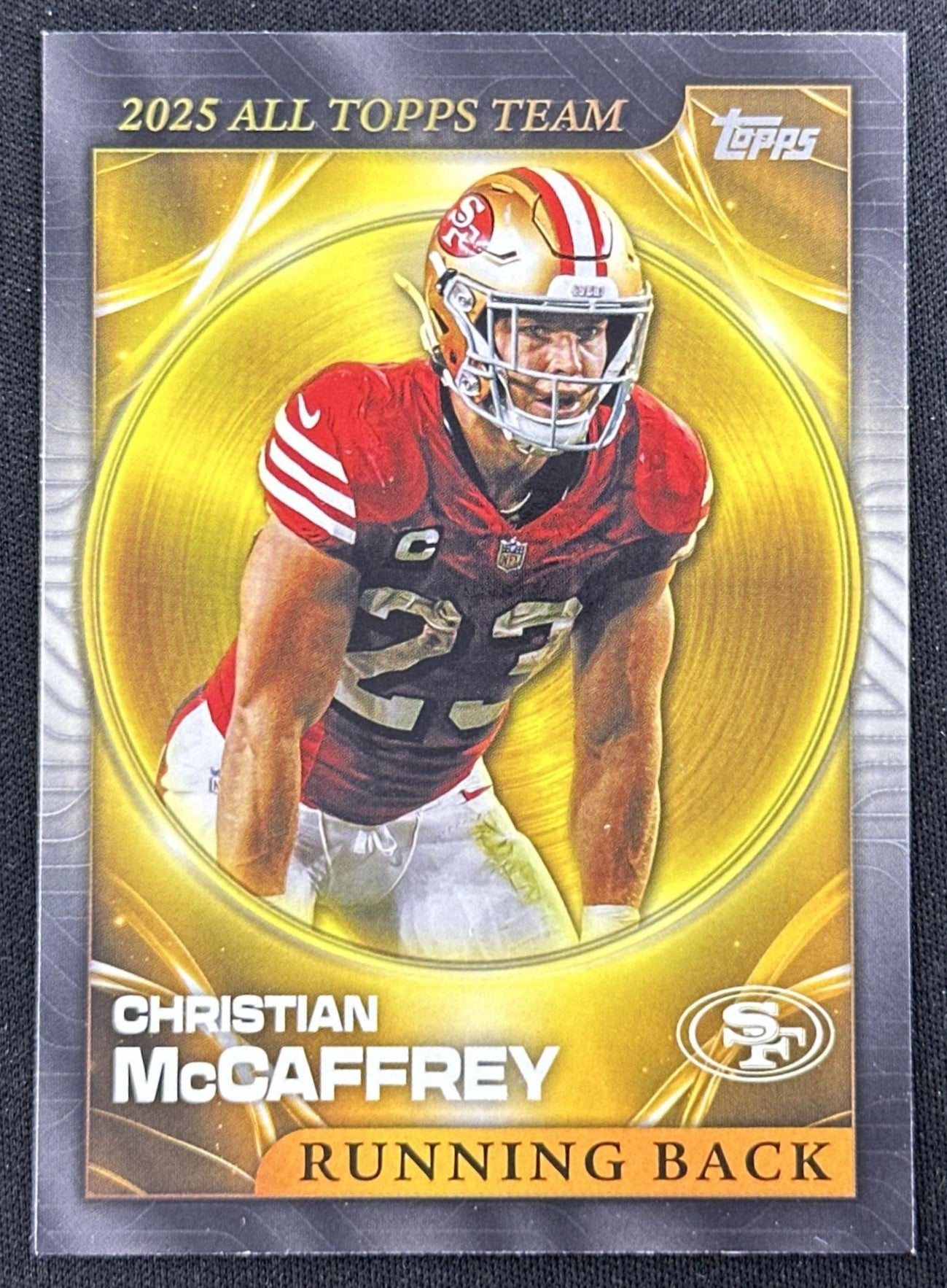 Christian McCaffrey 2026 Topps Flagship 2025 All-Topps Team 49ers