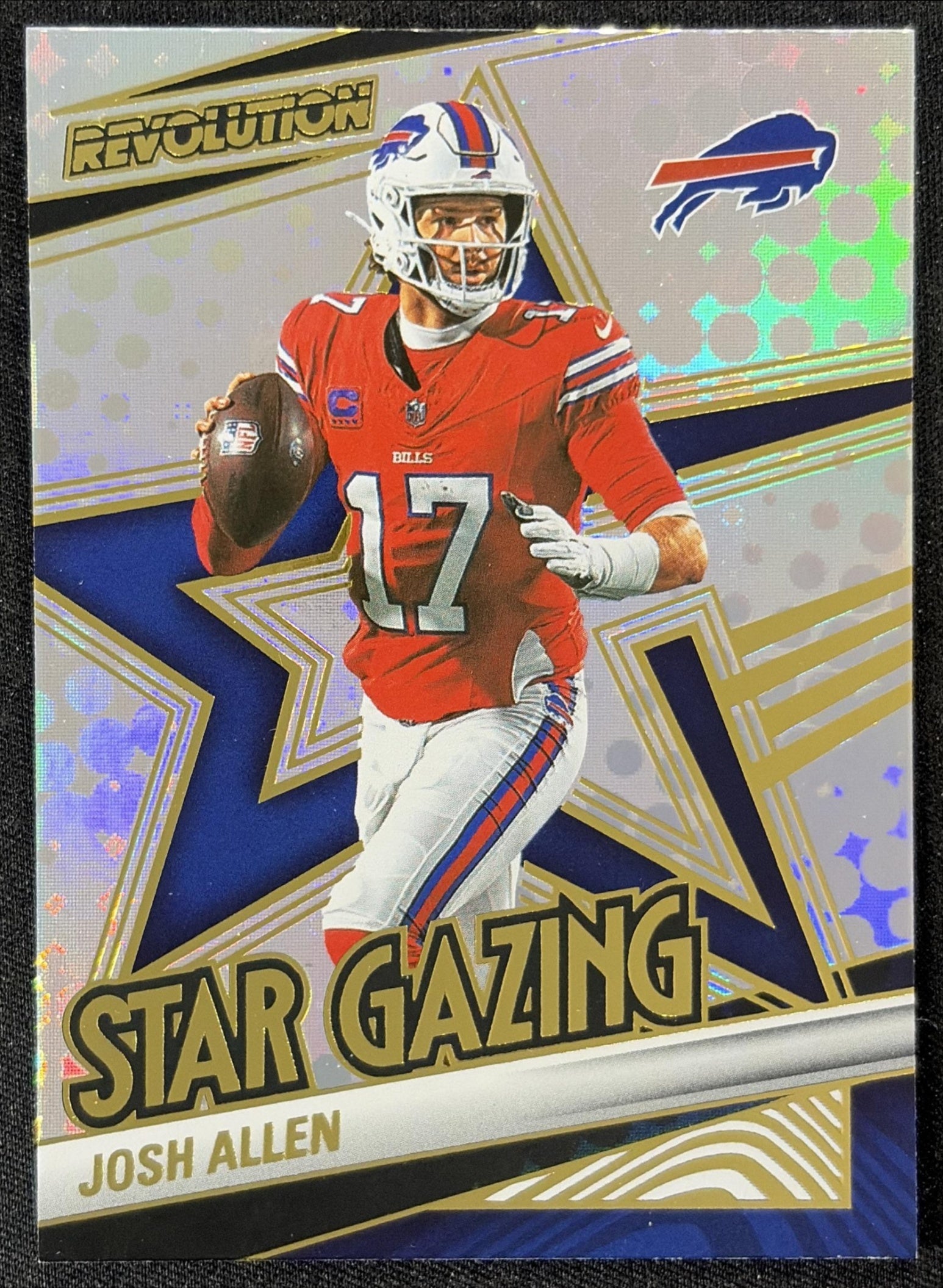 Josh Allen 2025 Panini Revolution Star Factor Bills