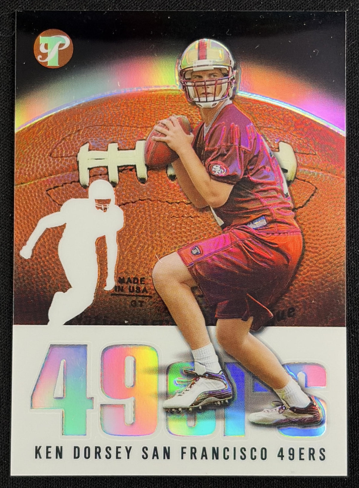 Ken Dorsey 2003 Topps Pristine Refractors /1499 49ers - Front