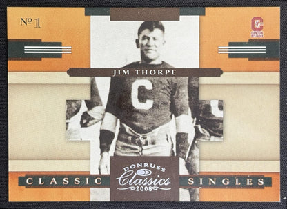 Jim Thorpe 2008 Donruss Classics Classic Singles /1000