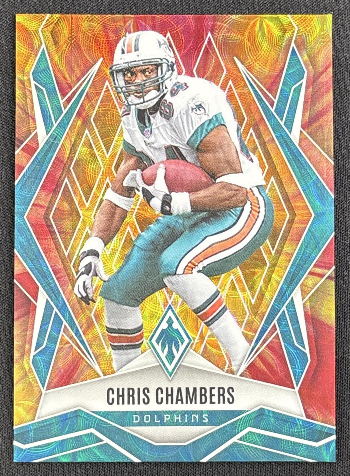 Chris Chambers 2025 Panini Phoenix Fire Burst Prizm /350 Dolphins