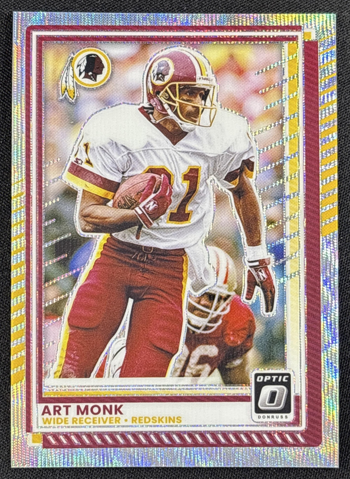 Art Monk 2025 Panini Donruss Optic Wave Prizm /300 Redskins