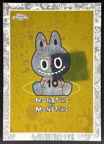 Monsters by 2025 Chrome Labubu 4 Default Title Non-Sports Trading Cards