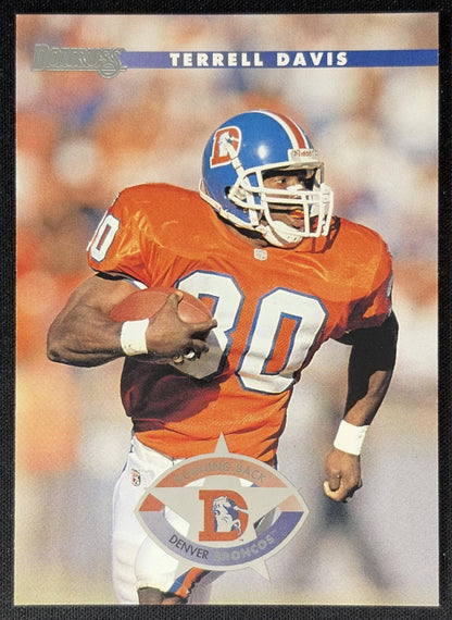 Terrell Davis 1996 Donruss Broncos Front