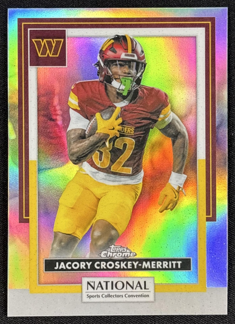 Jacory Croskey-Merritt 2026 Topps NSCC Collection NFL Commanders Sports Trading Cards