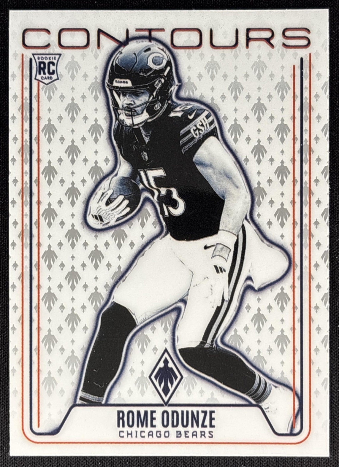 Rome Odunze 2024 Panini Phoenix Contours Bears Sports Trading Card