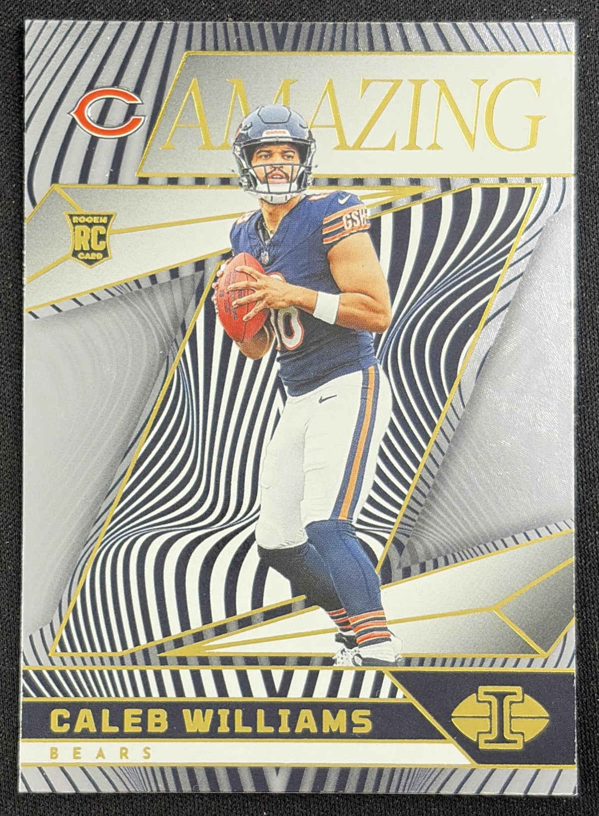 Caleb Williams 2024 Panini Illusions Amazing Bears