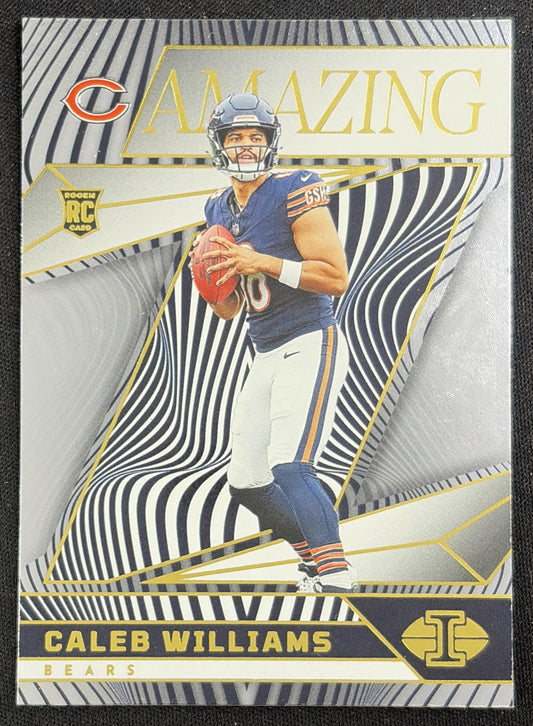 Caleb Williams 2024 Panini Illusions Amazing Bears