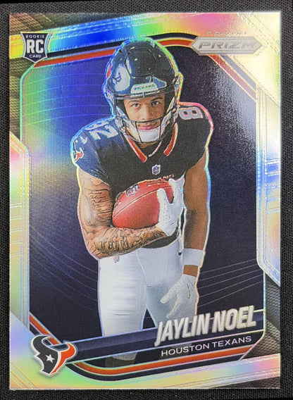 Jaylin Noel 2025 Panini Prizm Rookie Variations Silver Texans