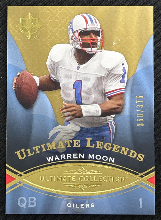 Warren Moon 2009 Upper Deck Ultimate Collection /375 Titans