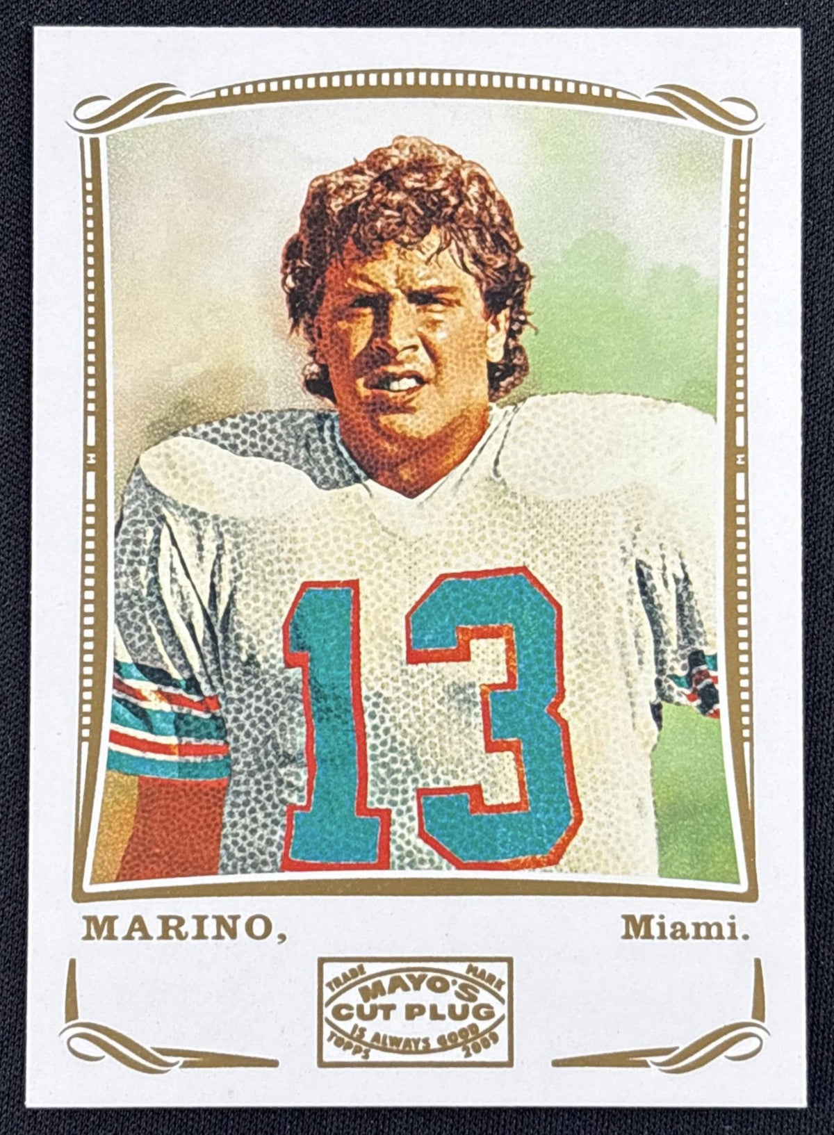 Dan Marino 2009 Topps Mayo Dolphins