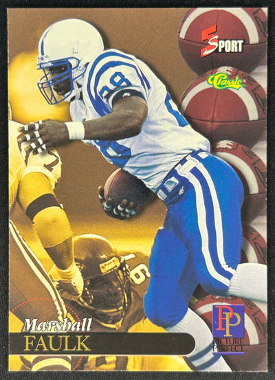 Marshall Faulk 1995 Picture Perfect Colts