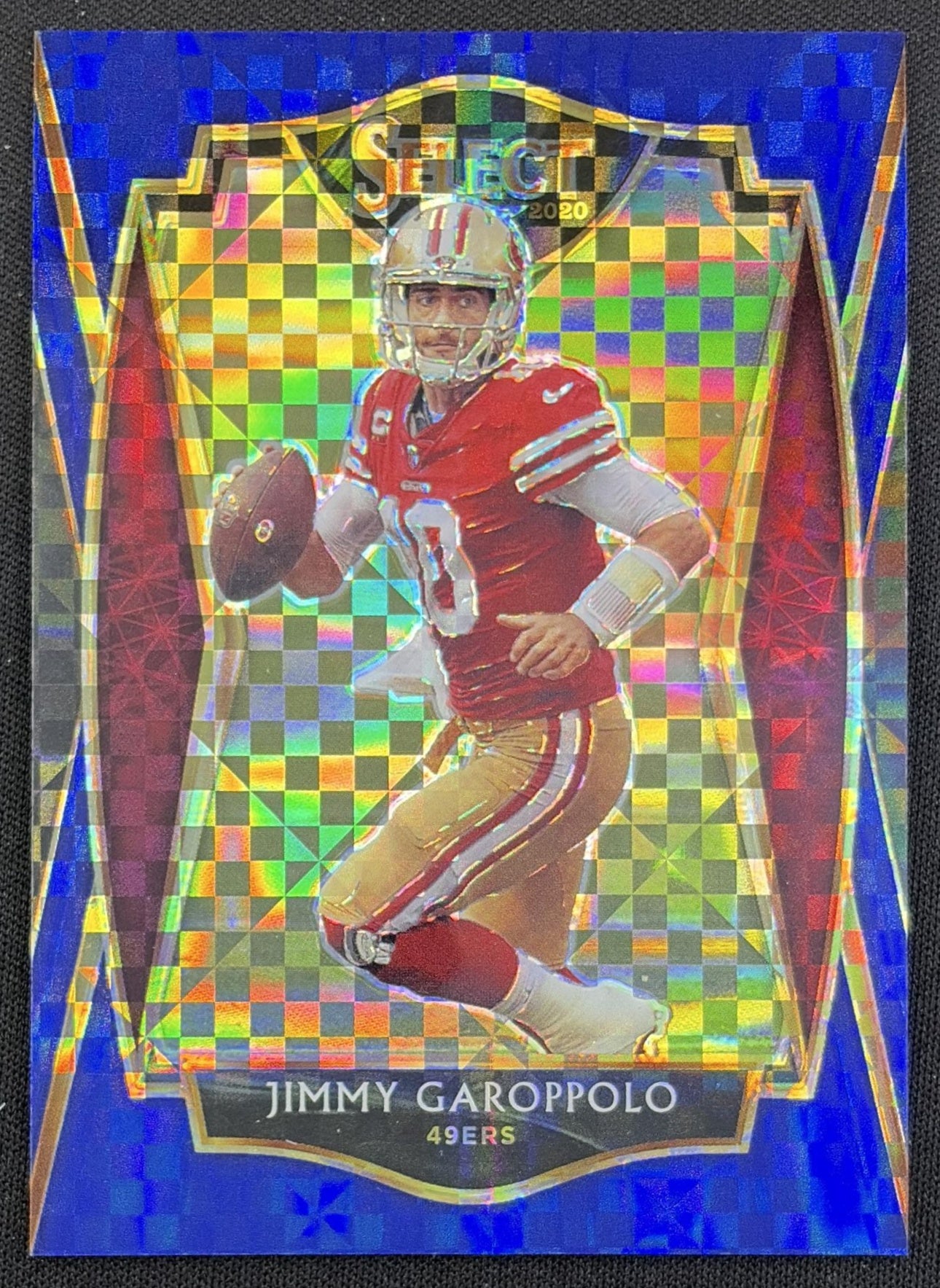 Jimmy Garoppolo 2020 Panini Select Blue Prizm /149 49ers San Francisco 49ers