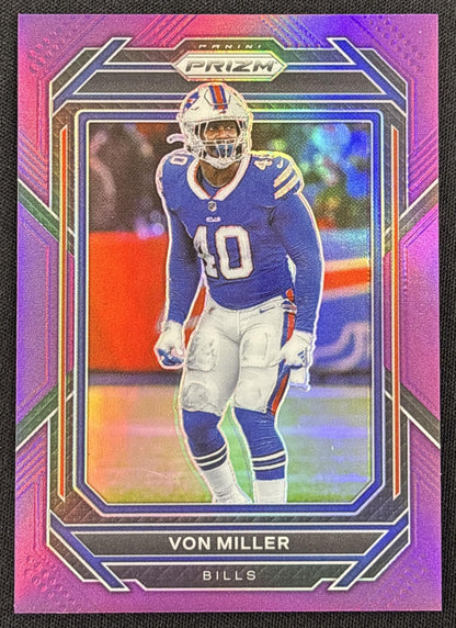 Von Miller 2022 Panini Prizm Purple /125 Bills