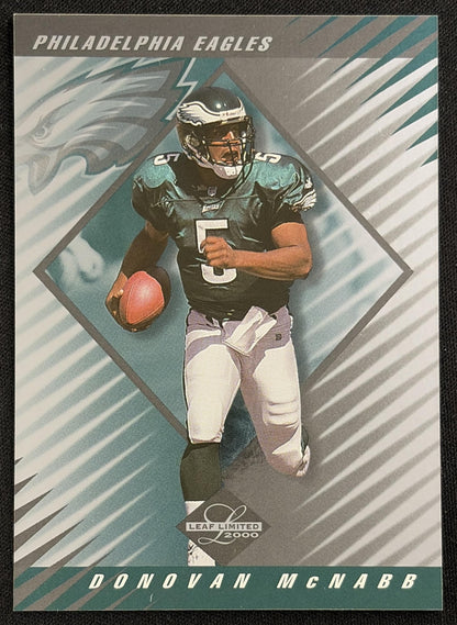 Donovan McNabb 2000 Leaf Limited /2000 Eagles - Front
