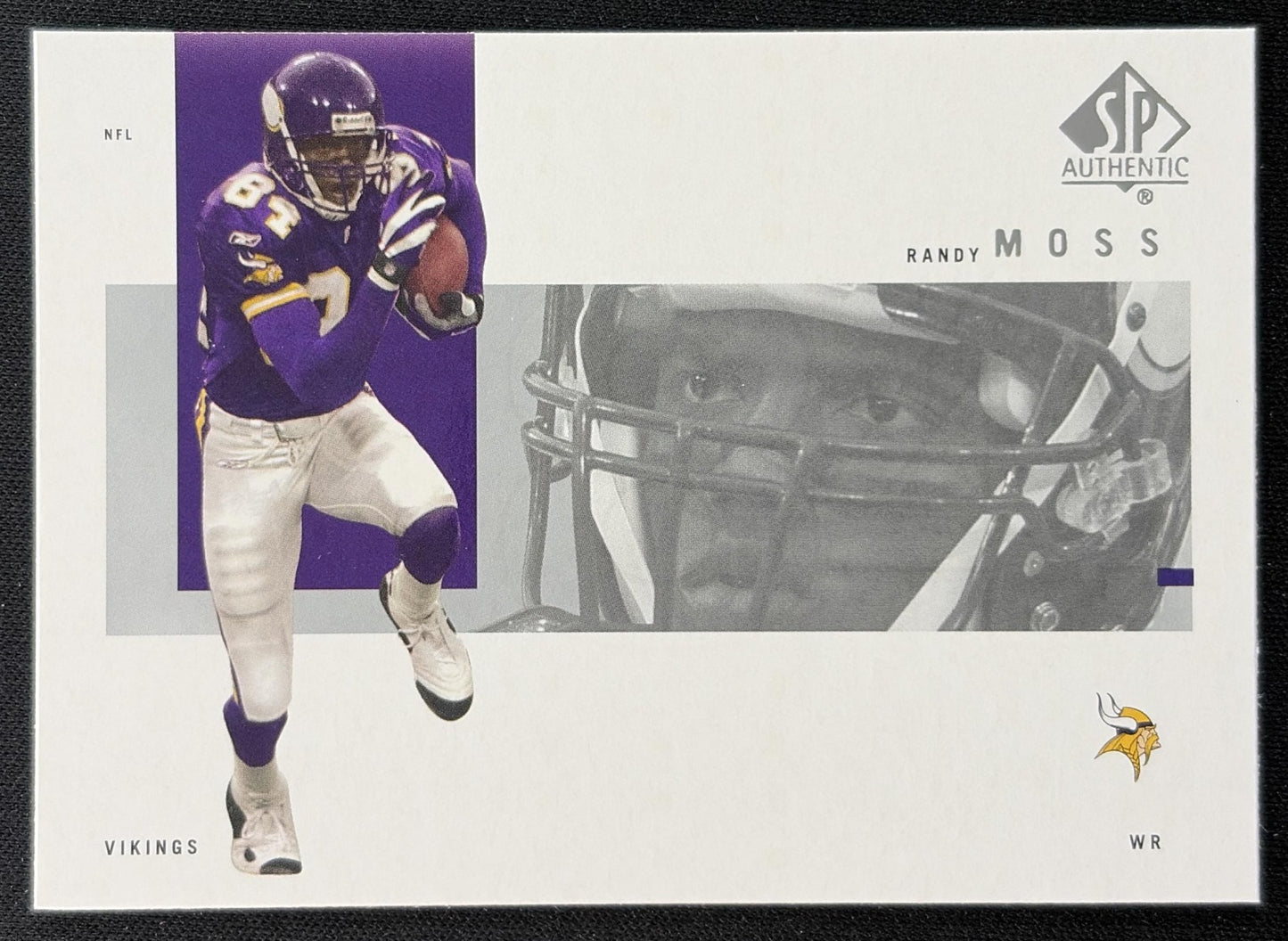 Randy Moss 2001 SP Authentic Vikings