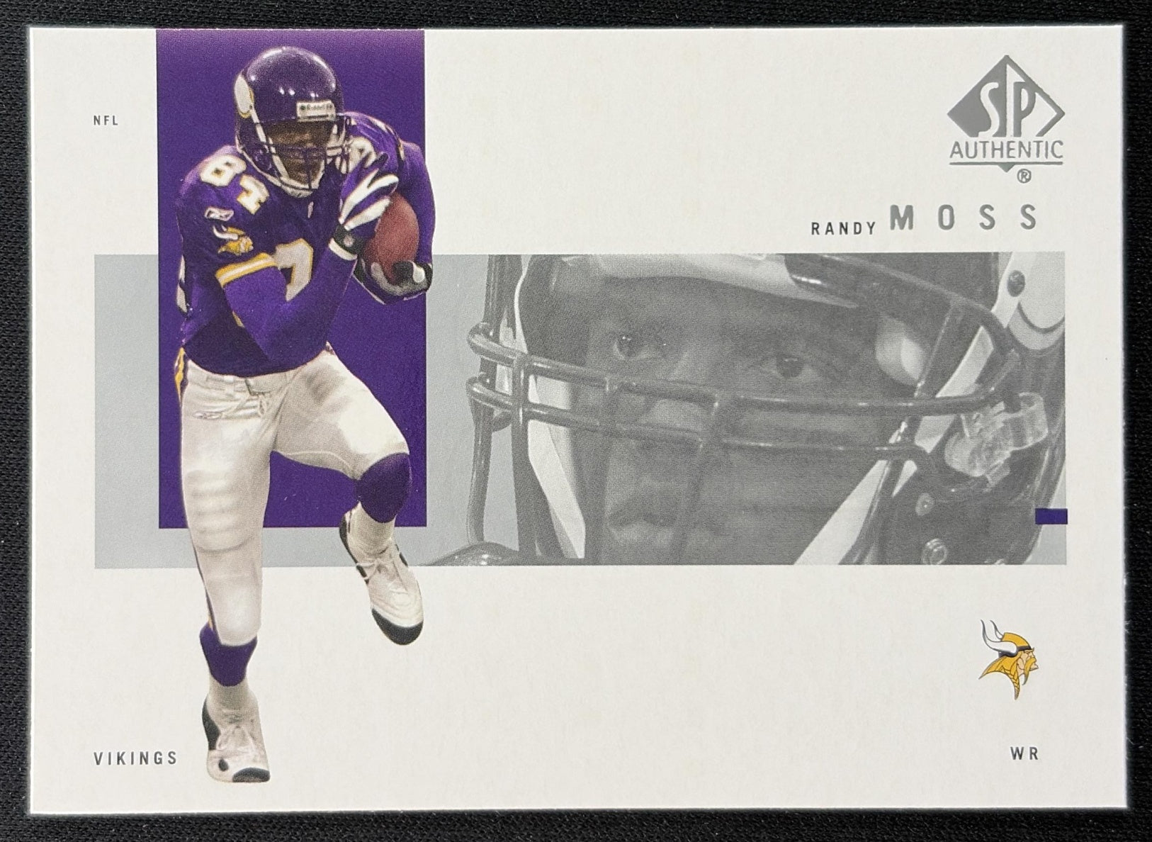 Randy Moss 2001 SP Authentic Vikings